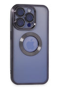 nebaktın Apple iPhone 15 Pro Kılıf Slot Silikon - Mor 1