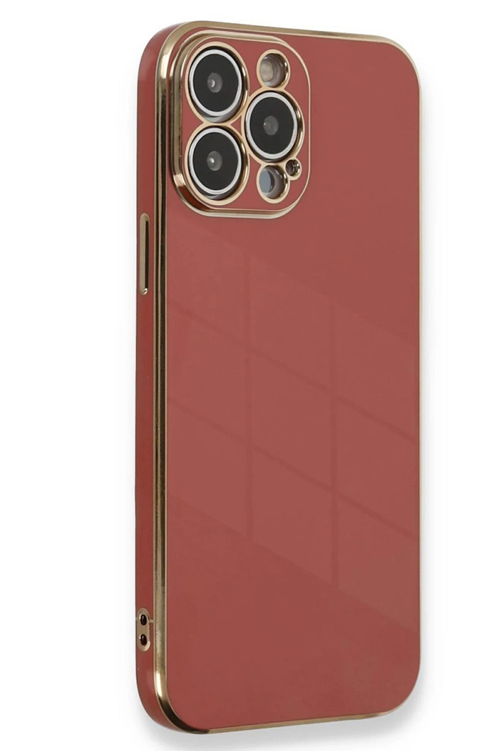 nebaktın Apple iPhone 15 Pro Kılıf Volet Silikon - Kırmızı 1