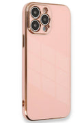 nebaktın Apple iPhone 15 Pro Kılıf Volet Silikon - Pembe 1