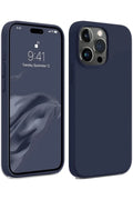 nebaktın Apple iPhone 15 Pro Max Kılıf First Silikon - Lacivert 1