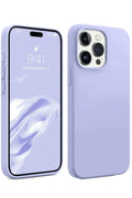nebaktın Apple iPhone 15 Pro Max Kılıf First Silikon - Lila 1