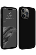 nebaktın Apple iPhone 15 Pro Max Kılıf First Silikon - Siyah 1