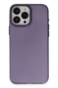 nebaktın Apple iPhone 15 Pro Max Kılıf Modos Metal Kapak - Derin Mor 1