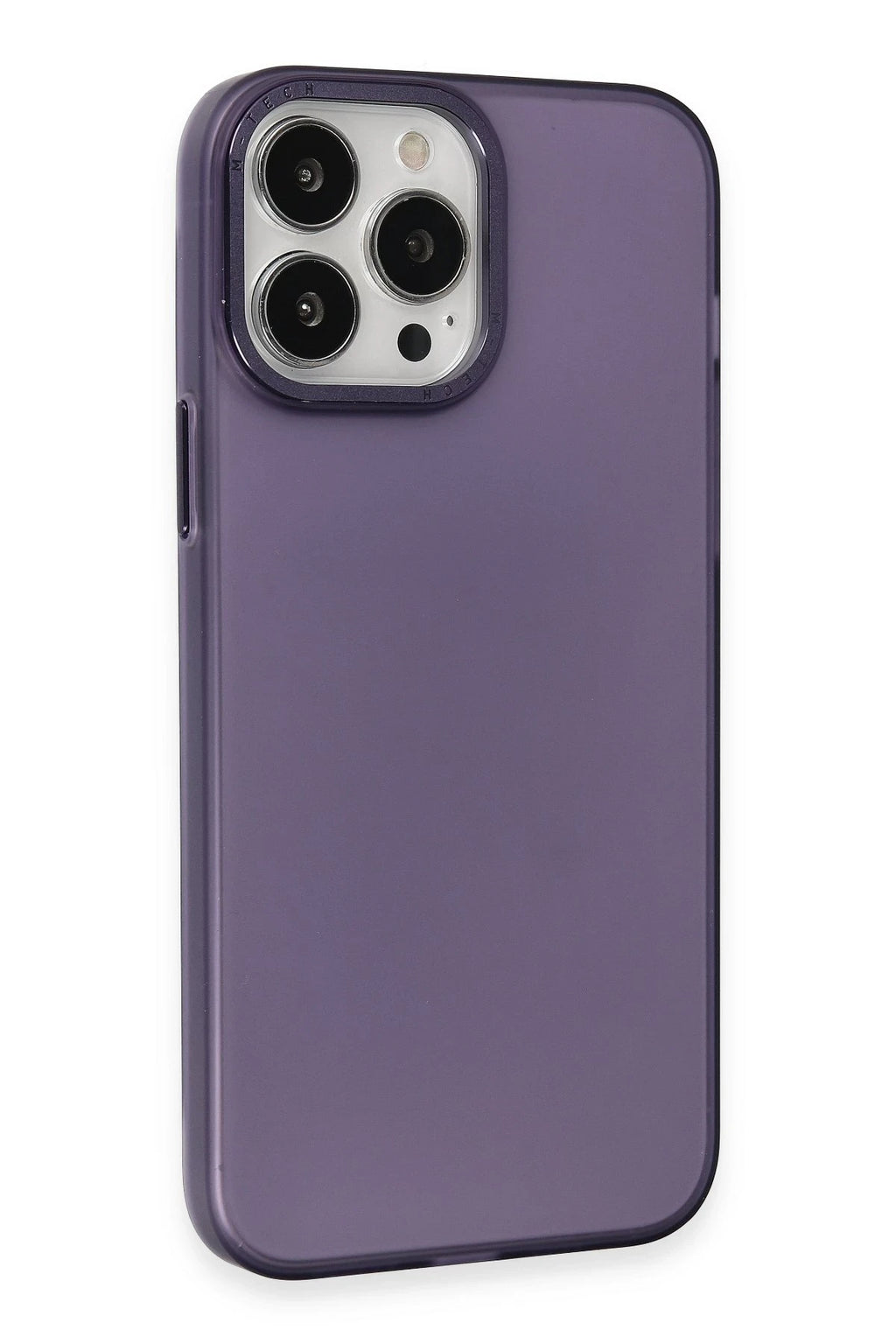 nebaktın Apple iPhone 15 Pro Max Kılıf Modos Metal Kapak - Derin Mor 2