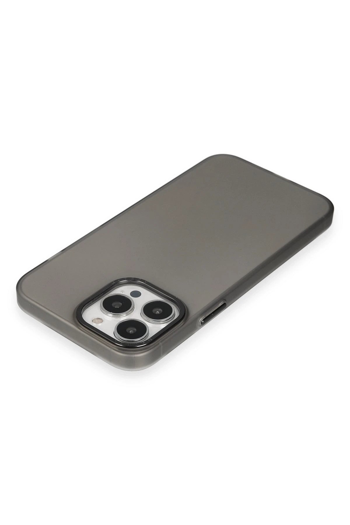 nebaktın Apple iPhone 15 Pro Max Kılıf Modos Metal Kapak - Siyah 4