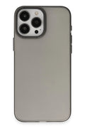 nebaktın Apple iPhone 15 Pro Max Kılıf Modos Metal Kapak - Siyah 1