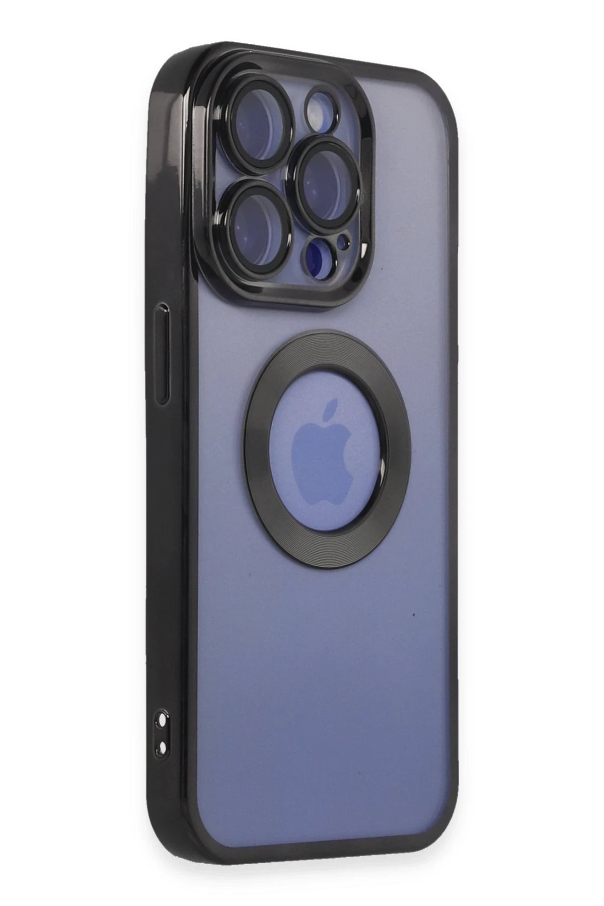nebaktın Apple iPhone 15 Pro Max Kılıf Slot Silikon - Siyah 2
