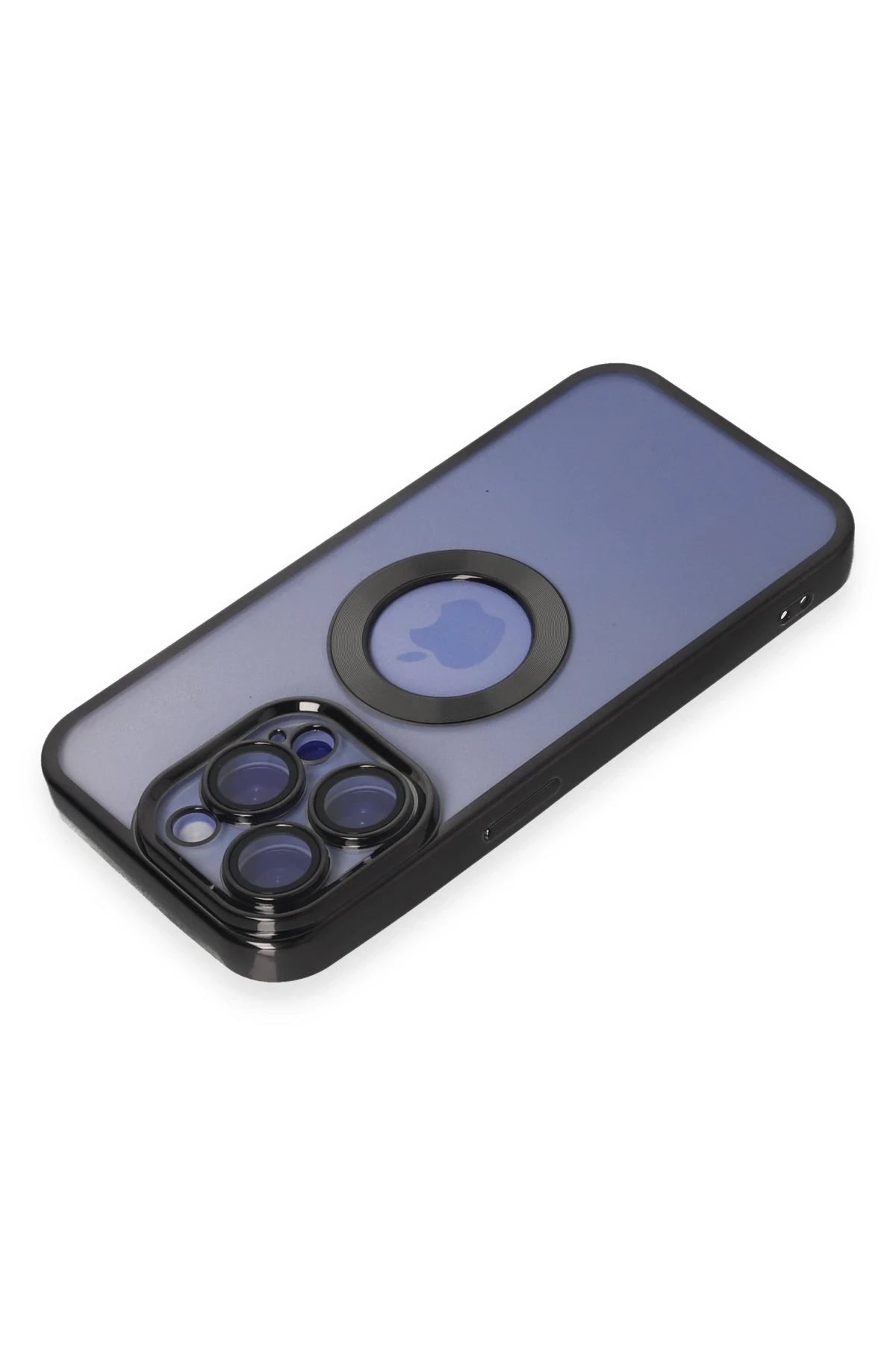 nebaktın Apple iPhone 15 Pro Max Kılıf Slot Silikon - Siyah 3