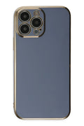 nebaktın Apple iPhone 15 Pro Max Kılıf Volet Silikon - Mavi 1