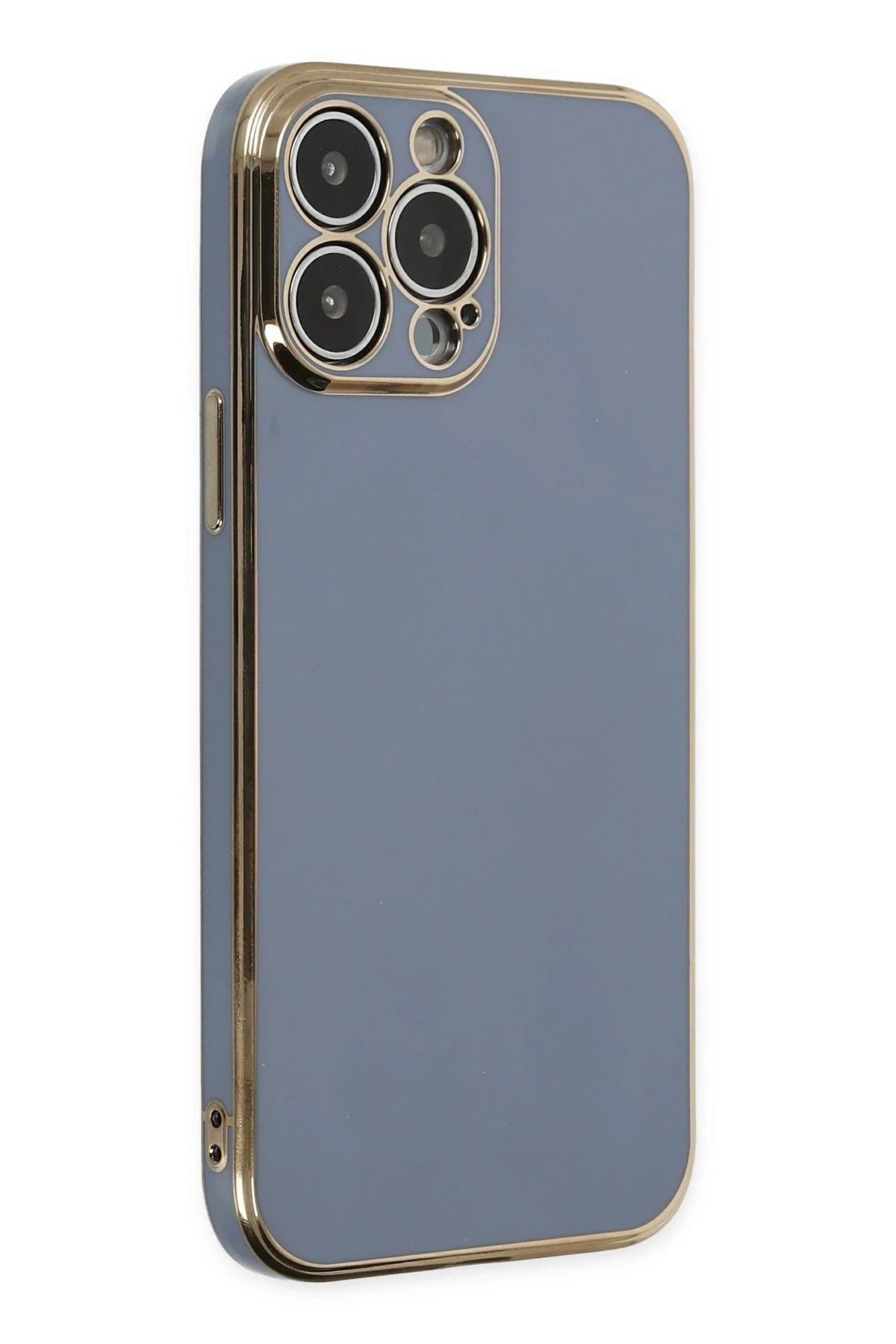 nebaktın Apple iPhone 15 Pro Max Kılıf Volet Silikon - Mavi 3