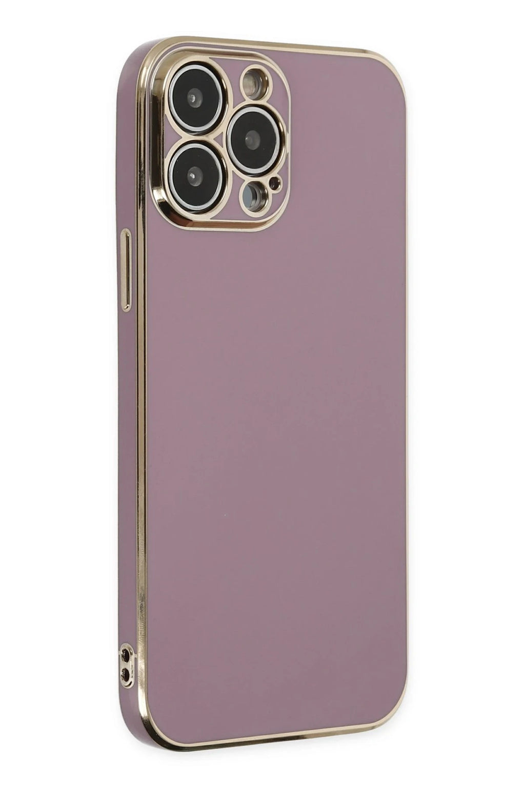 nebaktın Apple iPhone 15 Pro Max Kılıf Volet Silikon - Mor 3