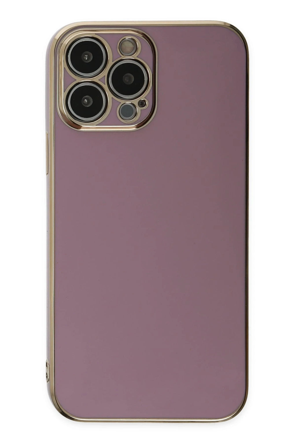 nebaktın Apple iPhone 15 Pro Max Kılıf Volet Silikon - Mor 1