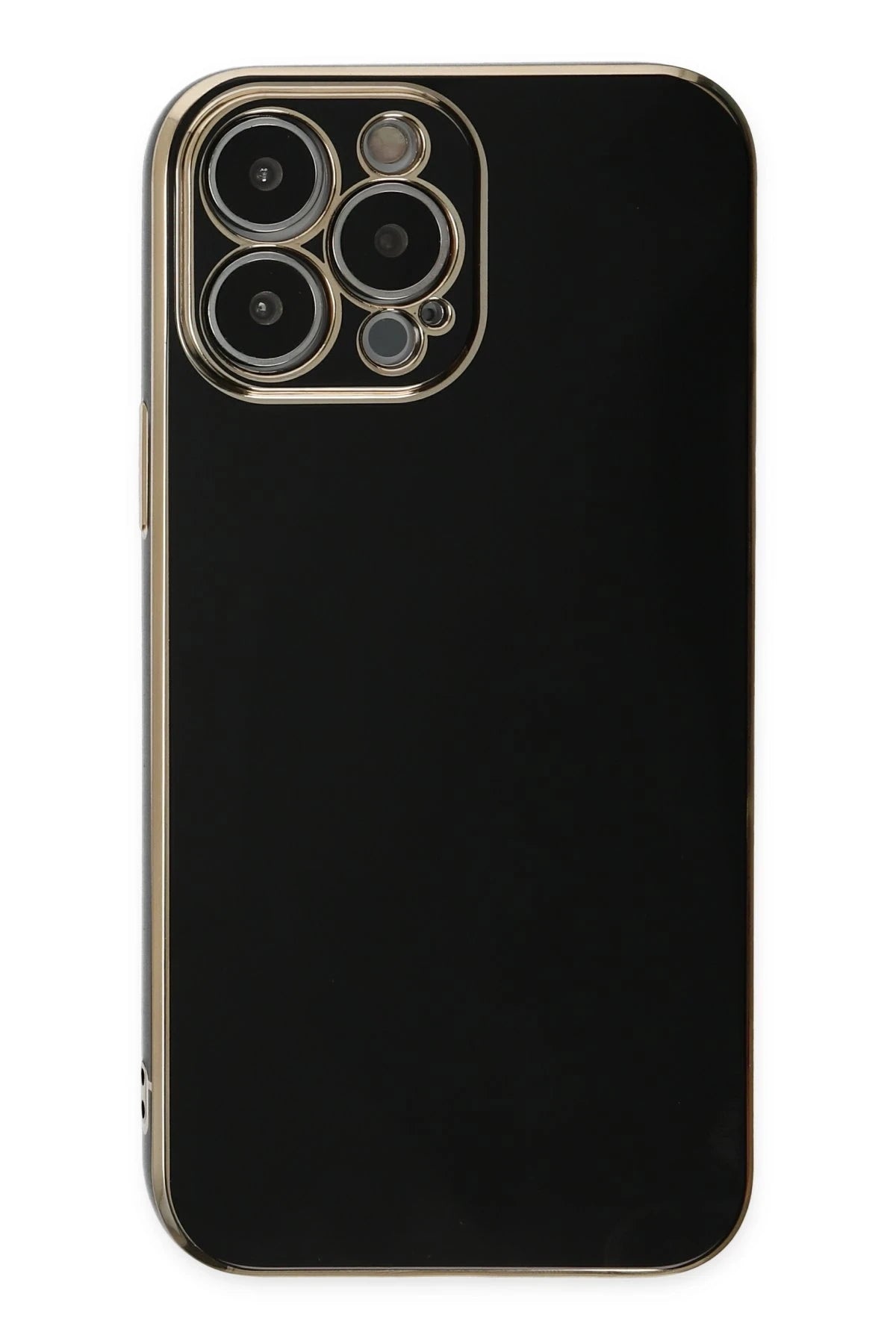 nebaktın Apple iPhone 15 Pro Max Kılıf Volet Silikon - Siyah 1