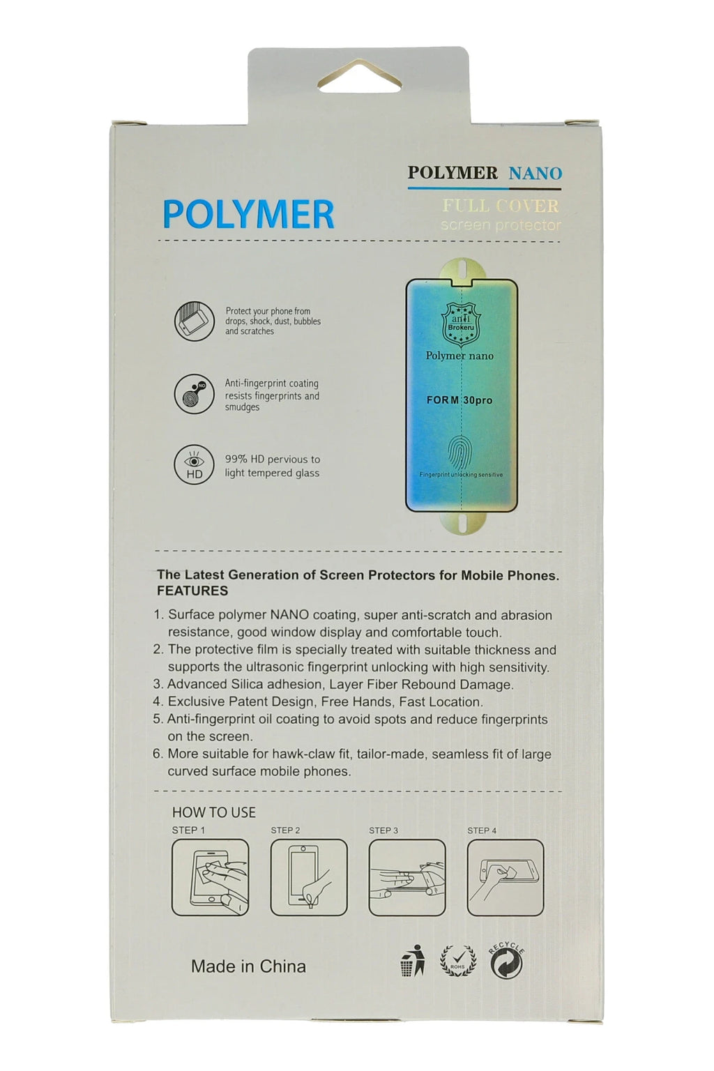 nebaktın Apple iPhone 15 Pro Max Polymer Nano Ekran Koruyucu 2
