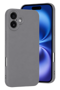 nebaktın Apple iPhone 16 Plus Kılıf First Silikon - Gri 1