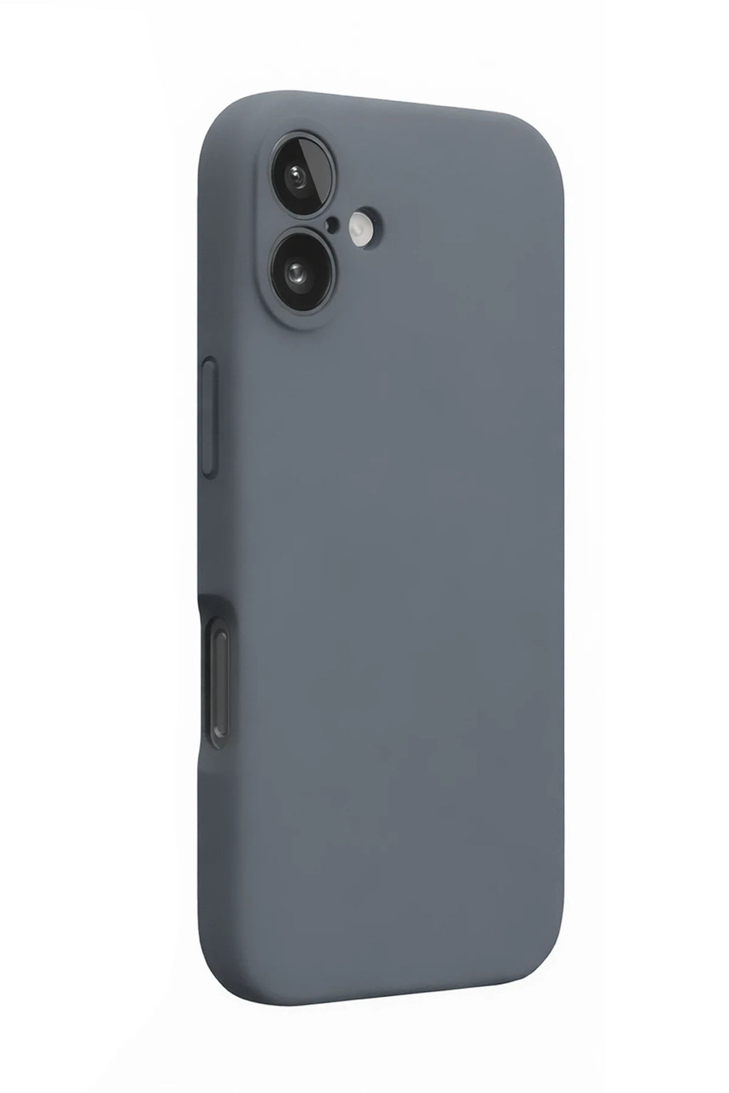 nebaktın Apple iPhone 16 Plus Kılıf Nano içi Kadife Silikon - Gri 2