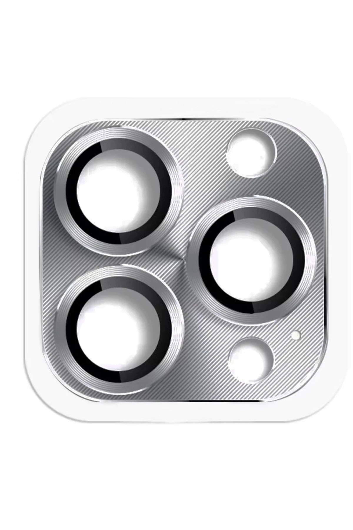 nebaktın Apple iPhone 16 Pro Max Pers Alüminyum Kamera Lens - Gri 1