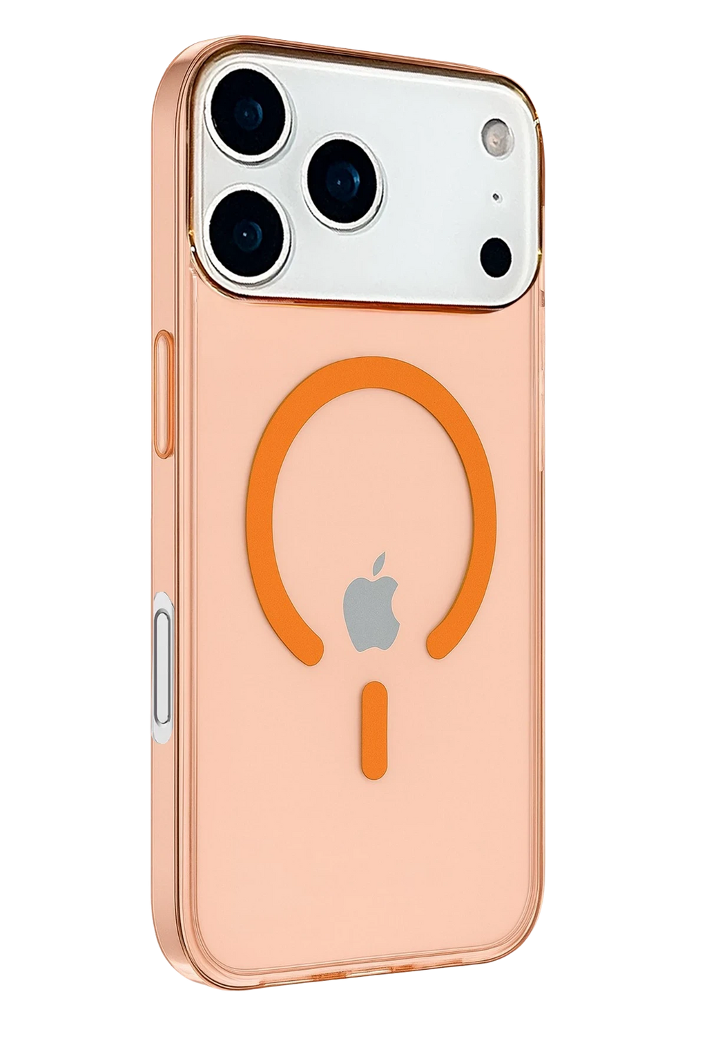 nebaktın Apple iPhone 17 Pro Kılıf Pc Real Magsafe Kapak - Turuncu 1