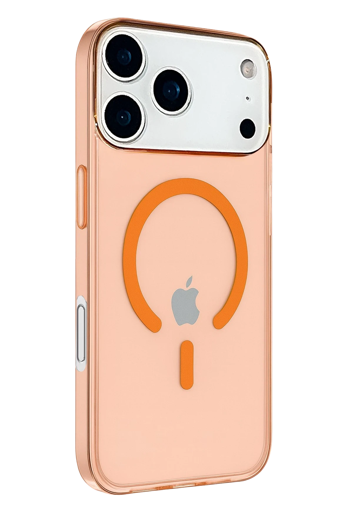 nebaktın Apple iPhone 17 Pro Kılıf Pc Real Magsafe Kapak - Turuncu 1