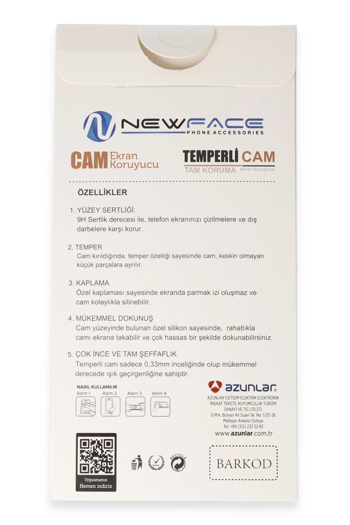 nebaktın Apple iPhone 6 3D Antistatik Hayalet Cam Ekran Koruyucu - Beyaz 4