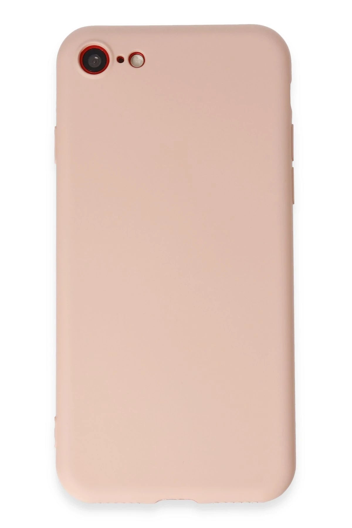 nebaktın Apple iPhone 7 Kılıf First Silikon - Pudra 1