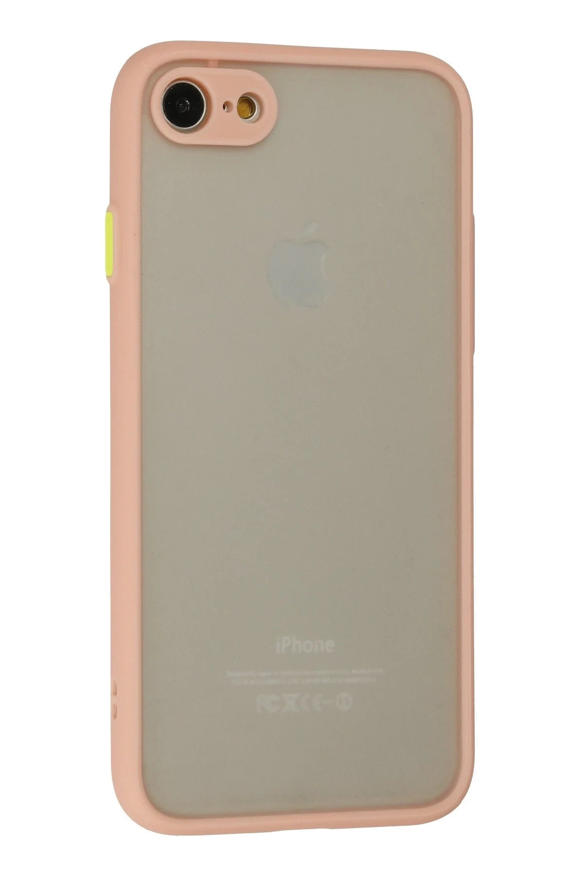 nebaktın Apple iPhone 7 Kılıf Montreal Silikon Kapak - Pembe 3