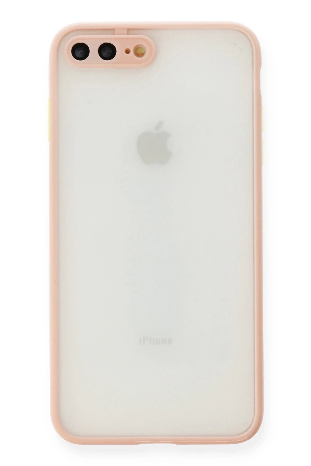 nebaktın Apple iPhone 7 Plus Kılıf Montreal Silikon Kapak - Pembe 1