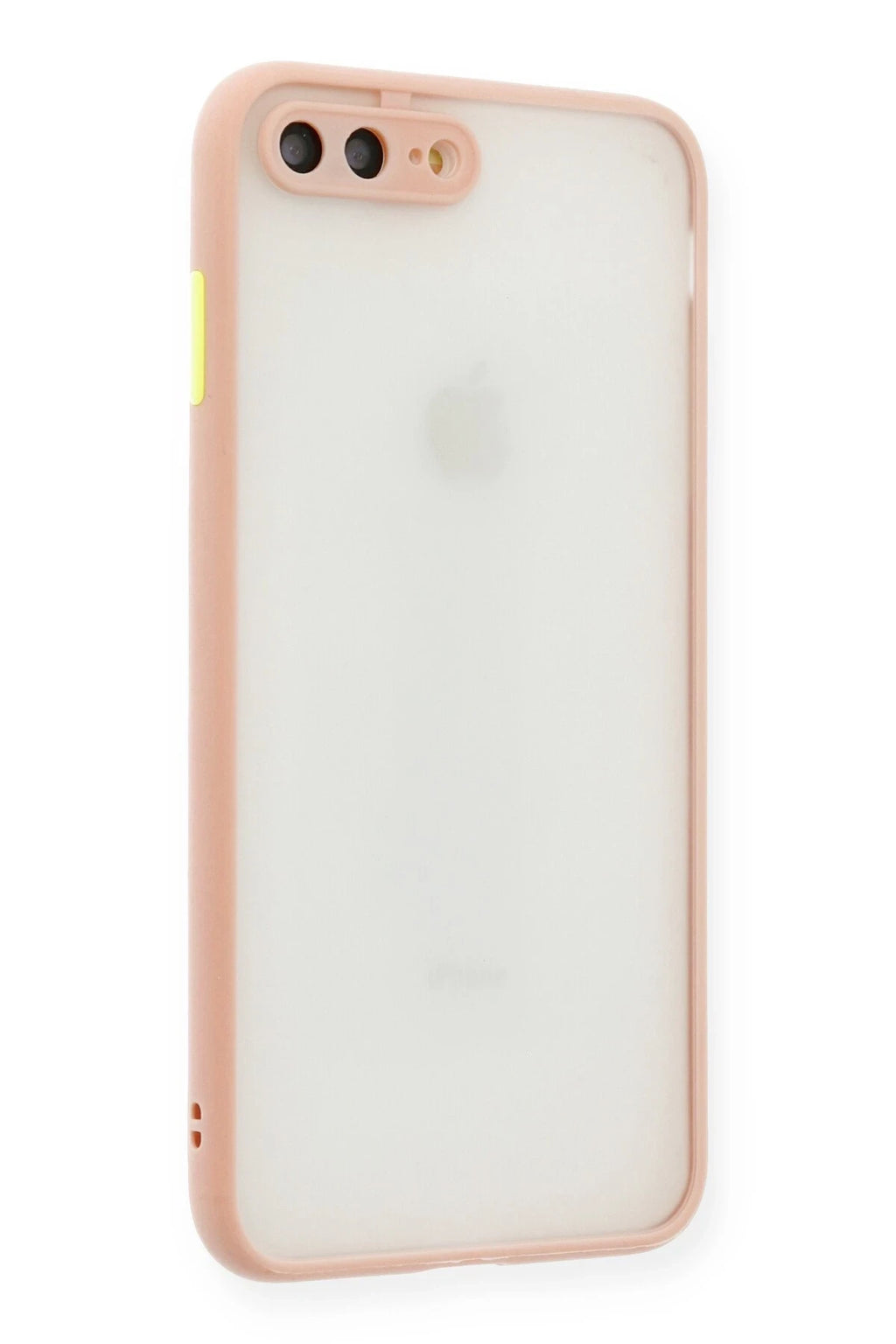 nebaktın Apple iPhone 7 Plus Kılıf Montreal Silikon Kapak - Pembe 2