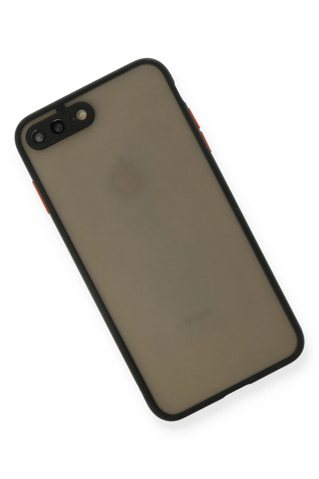 nebaktın Apple iPhone 7 Plus Kılıf Montreal Silikon Kapak - Siyah 3
