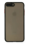 nebaktın Apple iPhone 7 Plus Kılıf Montreal Silikon Kapak - Siyah 1
