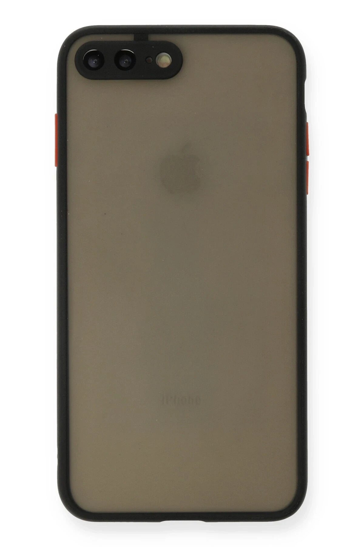 nebaktın Apple iPhone 7 Plus Kılıf Montreal Silikon Kapak - Siyah 1