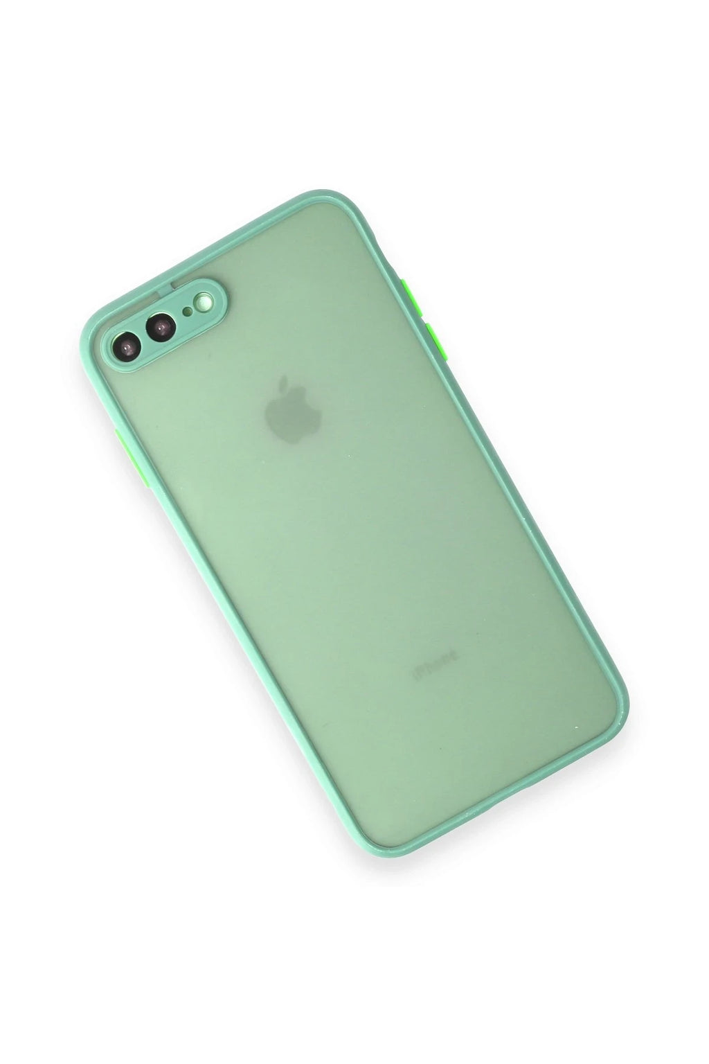 nebaktın Apple iPhone 7 Plus Kılıf Montreal Silikon Kapak - Turkuaz 3
