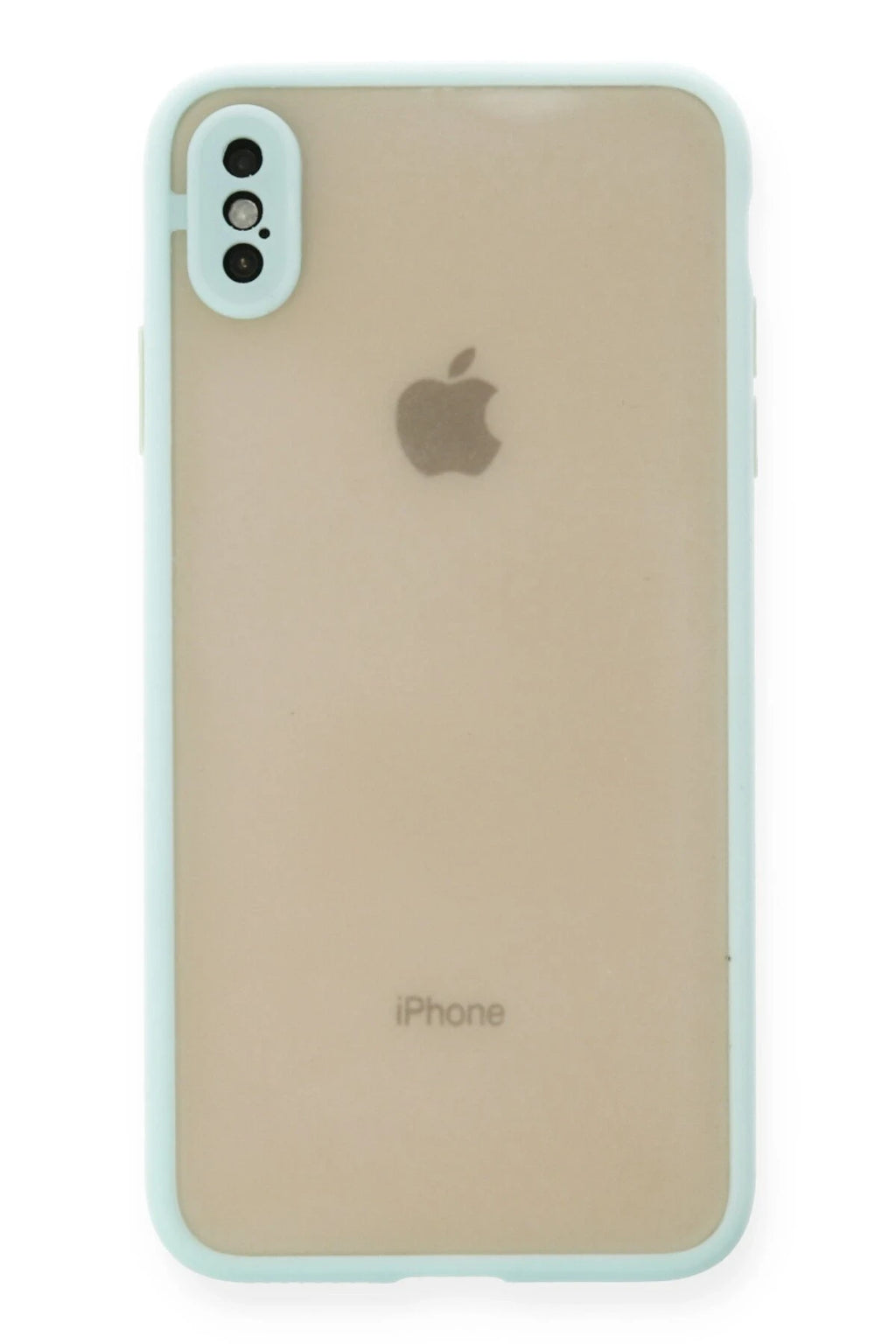 nebaktın Apple iPhone X Kılıf Montreal Silikon Kapak - Turkuaz 1