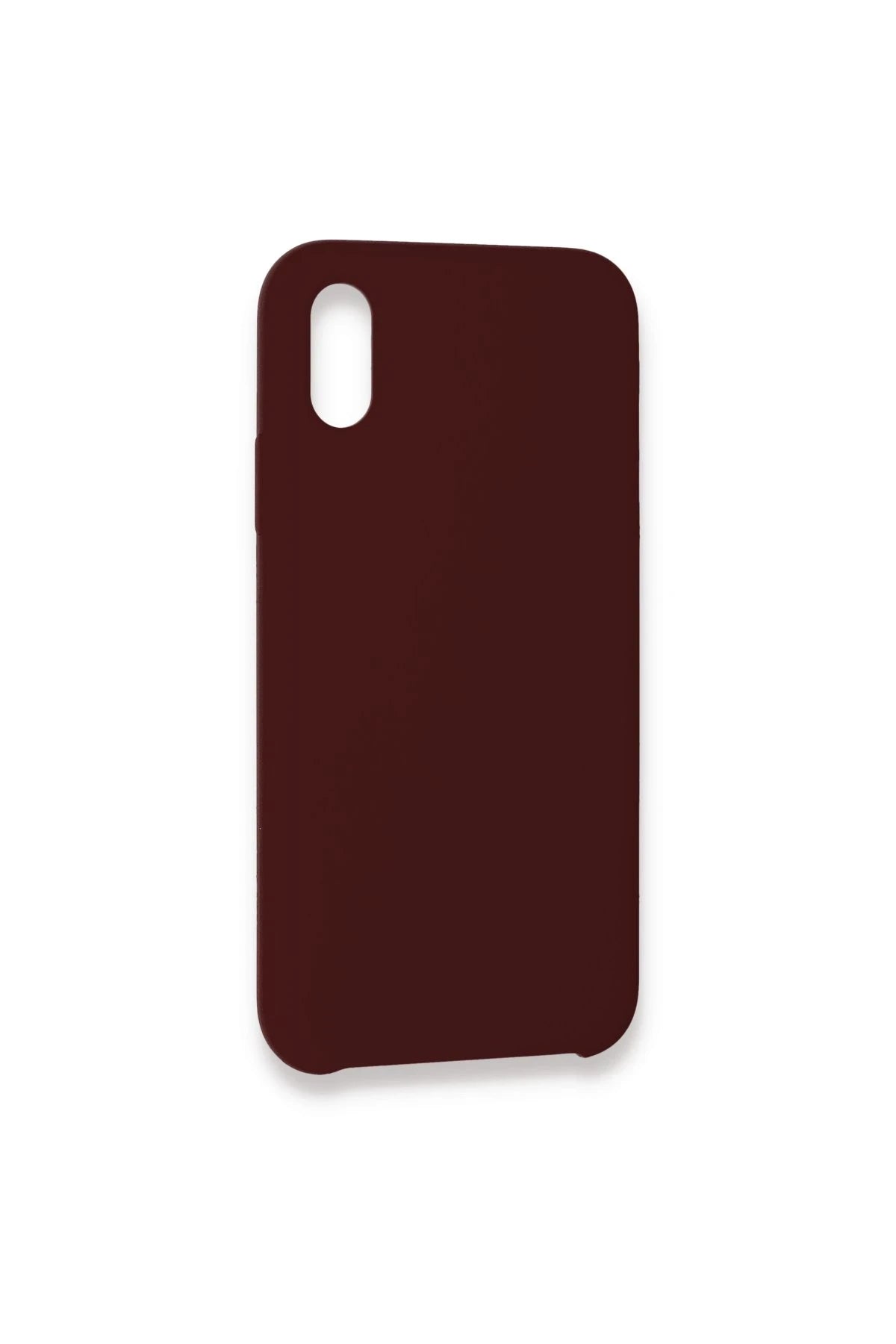 nebaktın Apple iPhone XS Max Kılıf Lansman Legant Silikon - Bordo 3