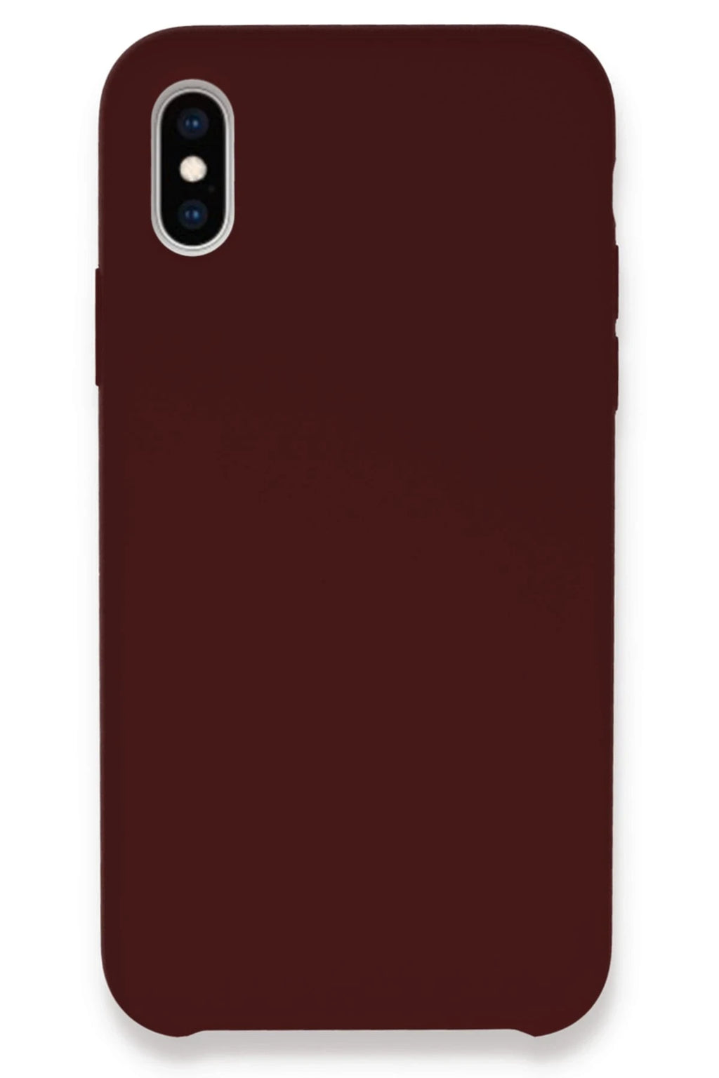 nebaktın Apple iPhone XS Max Kılıf Lansman Legant Silikon - Bordo 1