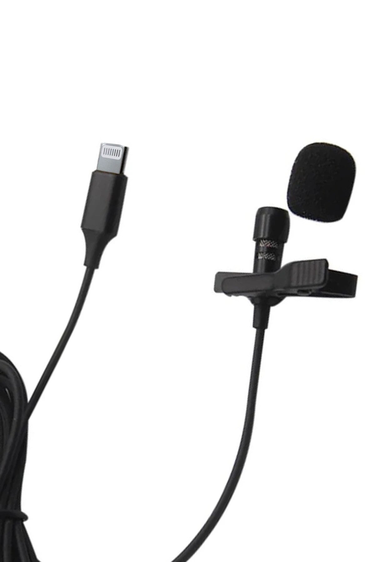 nebaktın Lightning 2 Metre Double Mikrofon - Siyah 3