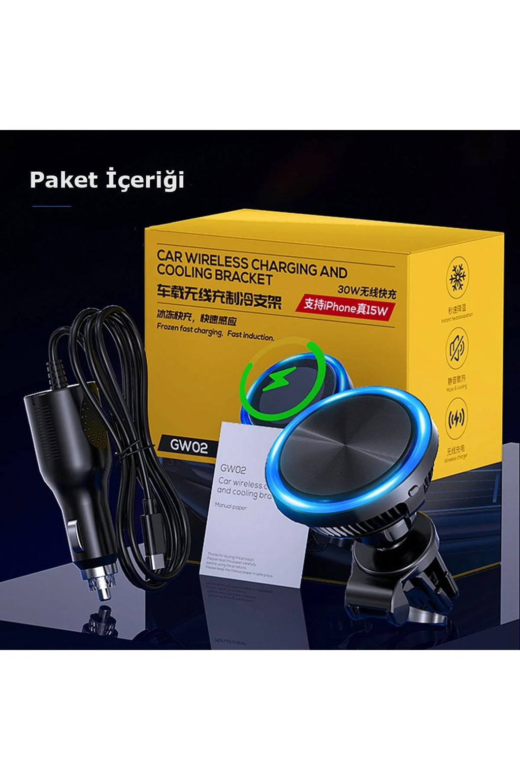 nebaktın Memo GW02 Magsafe Araç Tutucu 6