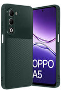 nebaktın Oppo A5 4G Auto Focus Karbon Kapak - Koyu Yeşil 1