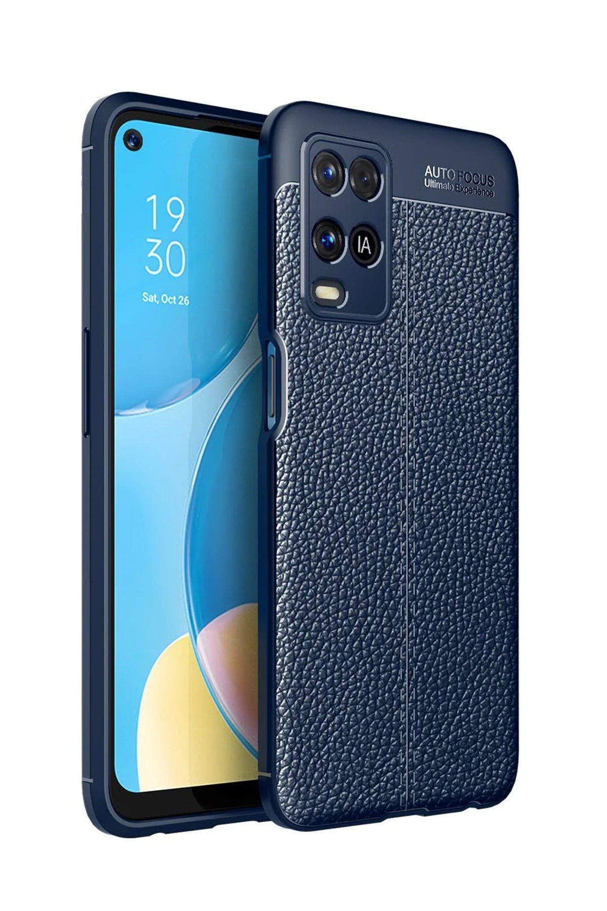 nebaktın Oppo A54 4G Kılıf Auto Focus Kapak - Lacivert 1