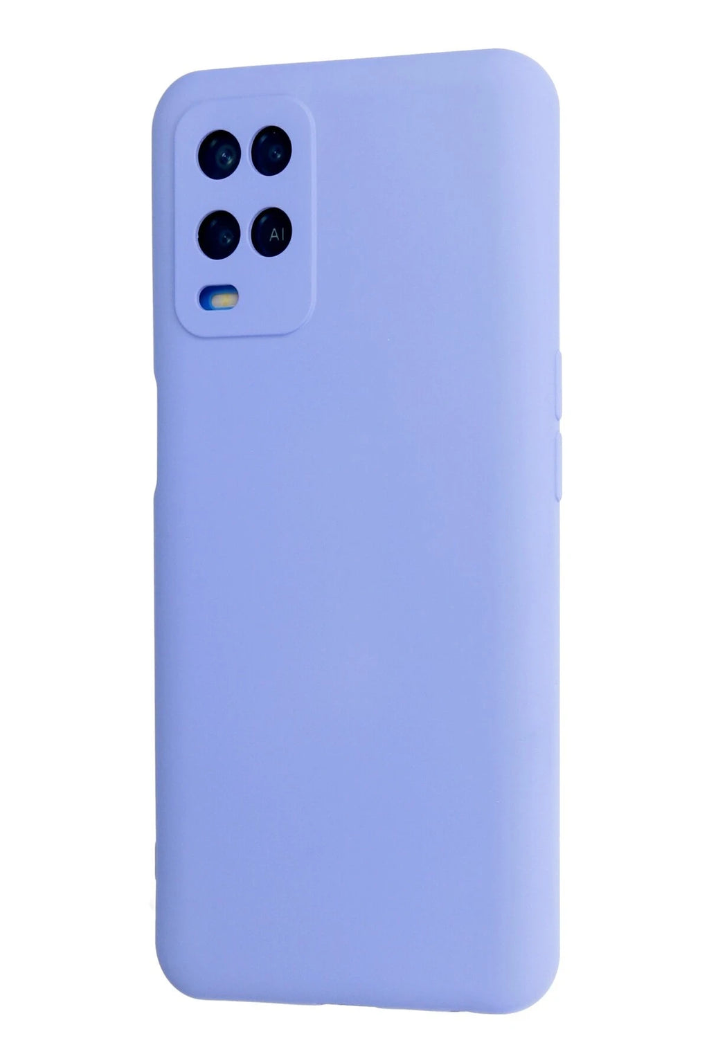 nebaktın Oppo A54 4G Kılıf Nano içi Kadife Silikon - Lila 3