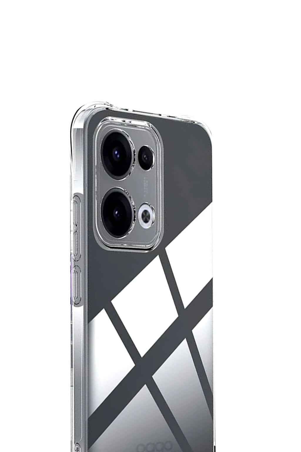 nebaktın Oppo A6 Pro 4G Lüx Şeffaf Silikon - Şeffaf 2