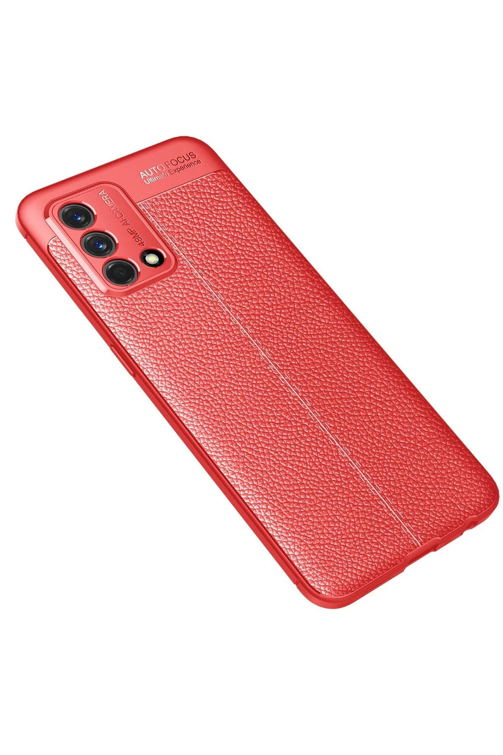 nebaktın Oppo A74 4G Kılıf Auto Focus Kapak - Kırmızı 2