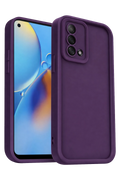 nebaktın Oppo A74 4G Kılıf Viera Silikon - Mürdüm 1