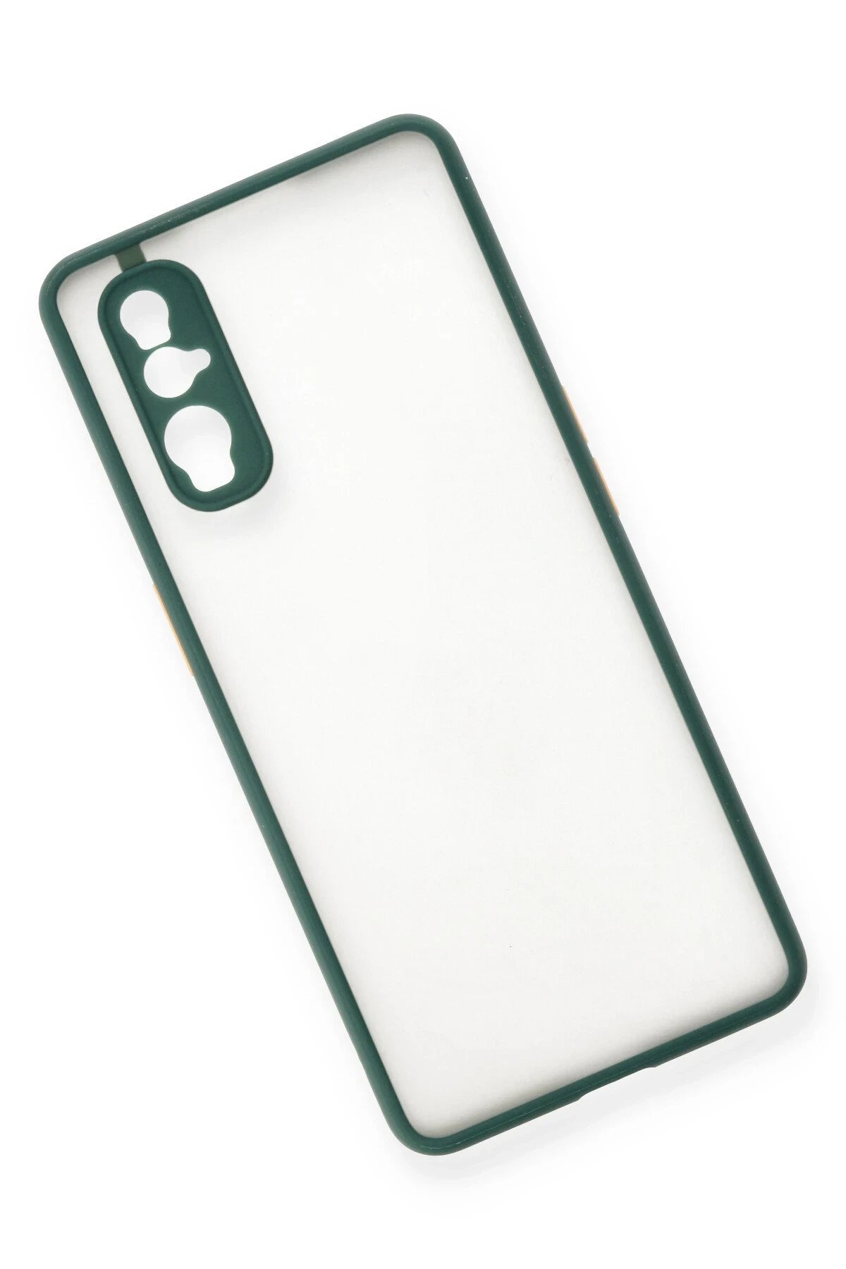 nebaktın Oppo Find X2 Kılıf Montreal Silikon Kapak - Yeşil 3