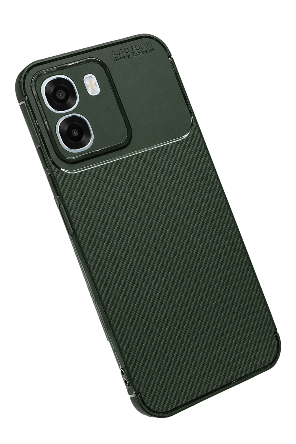 nebaktın Oppo Oppo A6T 5G Auto Focus Karbon Kapak - Koyu Yeşil 2