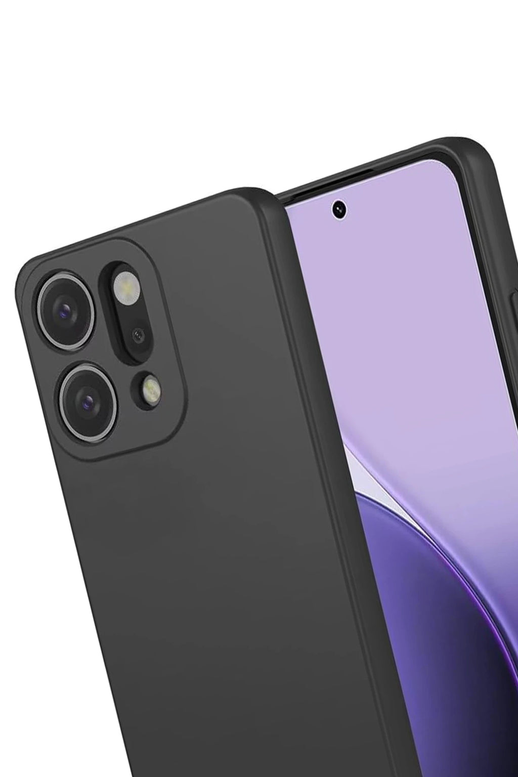 nebaktın Oppo Reno 14 First Silikon - Siyah 3
