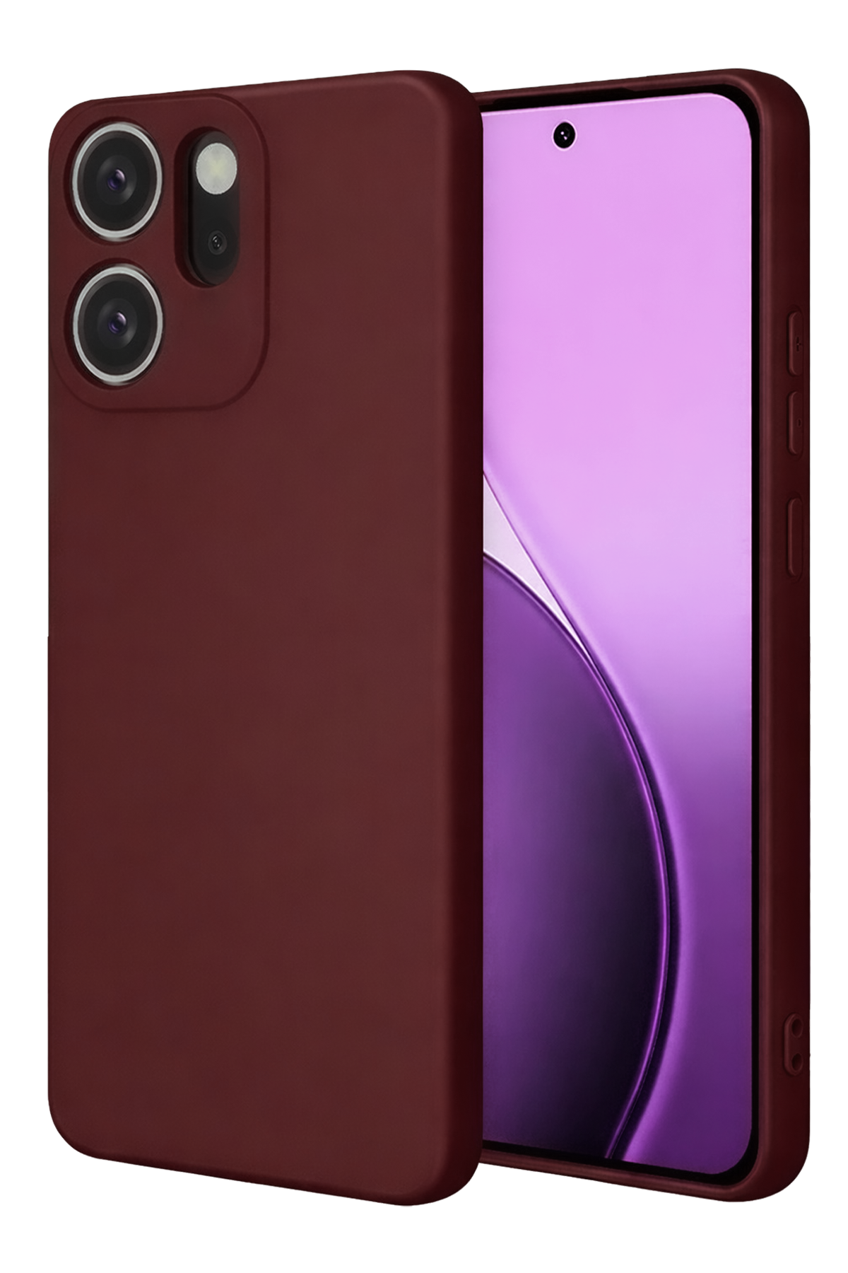 nebaktın Oppo Reno 14F First Silikon - Bordo 1