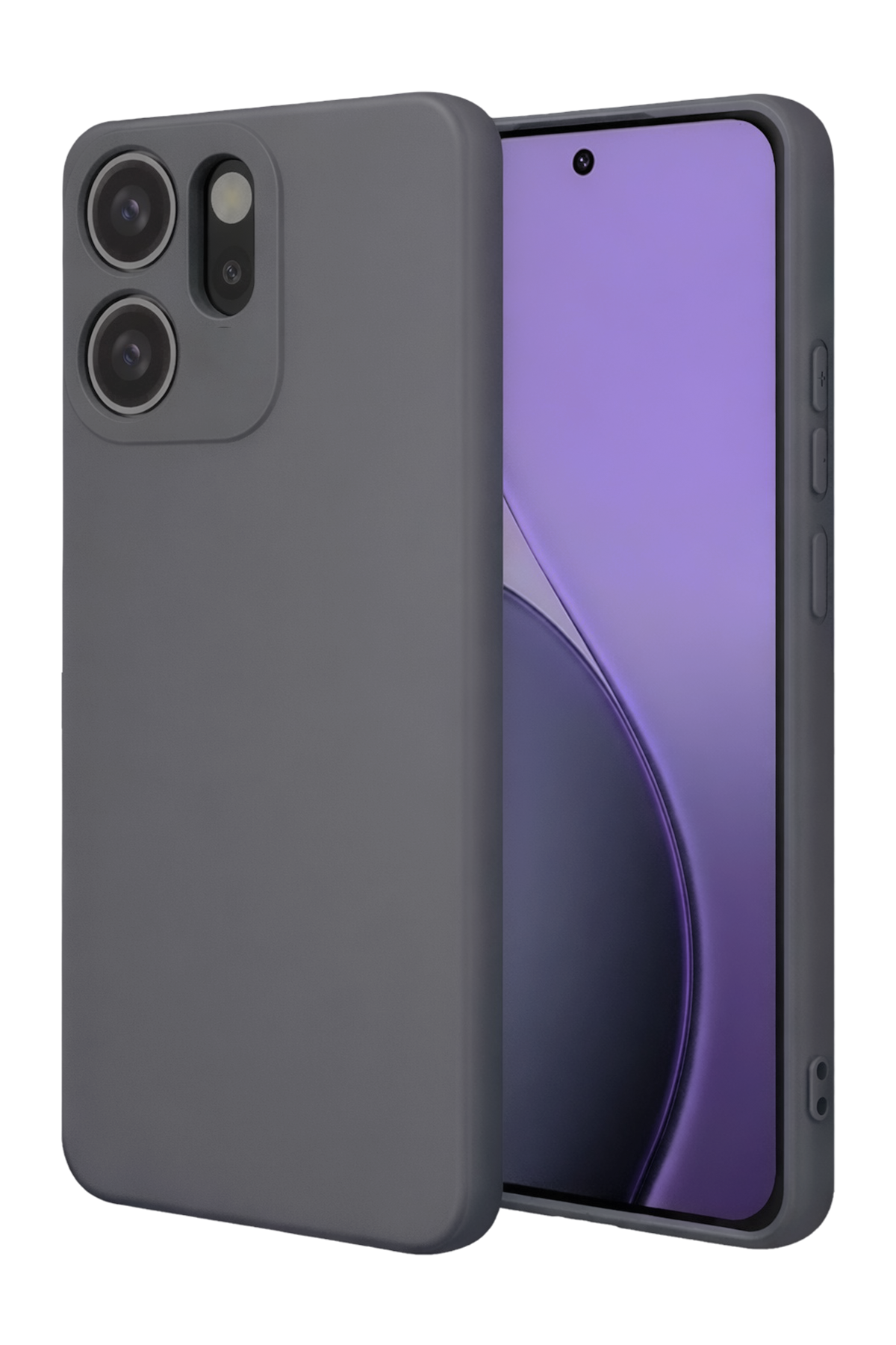 nebaktın Oppo Reno 14F First Silikon - Gri 1