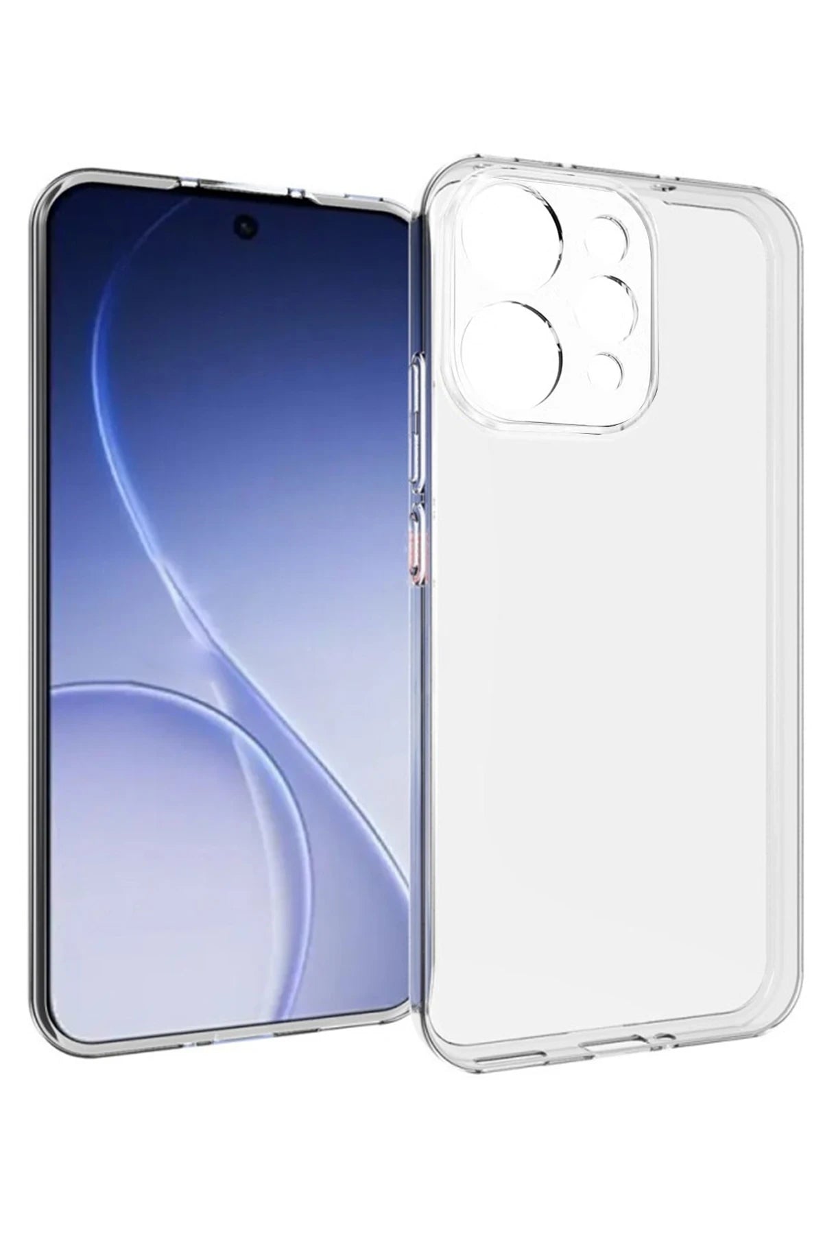 nebaktın Oppo Reno 15 Lüx Şeffaf Silikon - Şeffaf 1