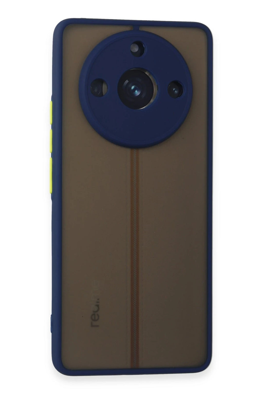 nebaktın Realme 11 Pro Kılıf Montreal Silikon Kapak - Lacivert 1